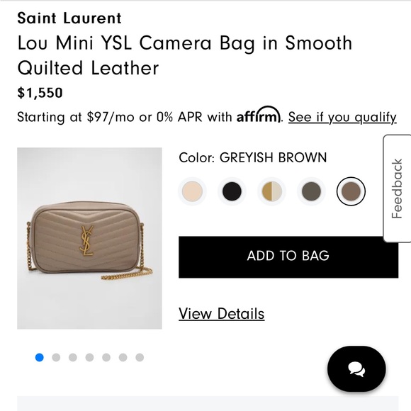 Brand new Saint Laurent. Never worn. Box and bag - Picture 9 of 9